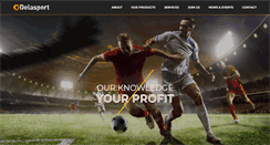 Desktop Screenshot of delasport.com